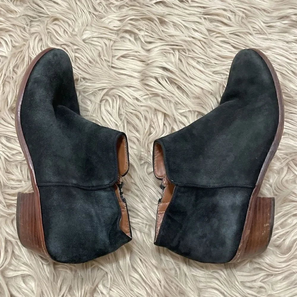 Sam Edelman suede booties size 6.5 - Picture 8 of 9